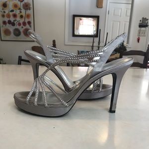 Touch of Nina Rhinestone Heels